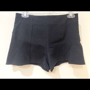 Free People High Waisted Flare Shorts